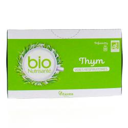 NUTRISANTÉ Infusions bio 100% naturelle infusion thym 20 sachets