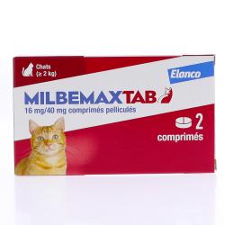MILBEMAXTab Chat boite de 2 comprim&eacute;s