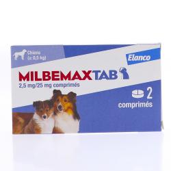 MILBEMAXTab Chiot boite de 2 comprim&eacute;s