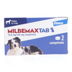 MILBEMAXTab Chien boite de 2 comprim&eacute;s