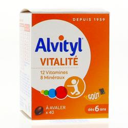 ALVITYL VITALITE A  AVALER 40 CP