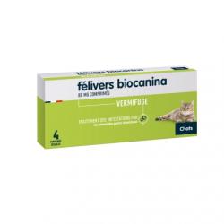 BIOCANINA Félivers boîte 4 comprimés