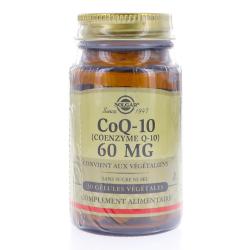 SOLGAR CoQ 10 (coenzyme Q-10) 60mg flacon 30 gélules