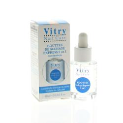 VITRY Gouttes séchage express 2 en 1 flacon 10ml