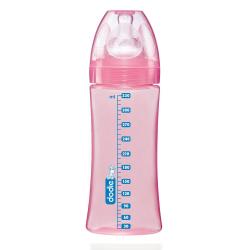 DODIE BIB 3 INIT A/COL 330ML 6M ROSE