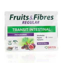 ORTIS Fruits & fibres transit cubes à mâcher