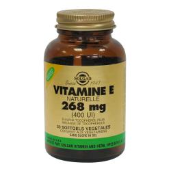 SOLGAR Vitamine E 200 UI Softgels Végétales