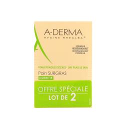 A-DERMA PAIN SURGRAS A L'AVOINE RHEALBA 2x100G