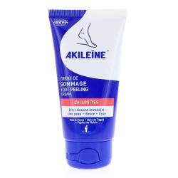AKILEÏNE Bleu - Crème de gommage pieds très secs