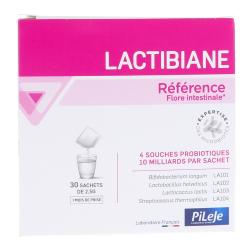 PILEJE - LACTIBIANE r&eacute;f&eacute;rence - 30 sachets de 2.5g