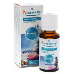 PURESSENTIEL Diffuseur Huiles essentielles méditation flacon 30ml