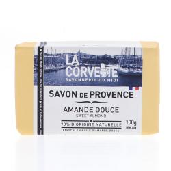 LA CORVETTE Savon pain amande douce 100g