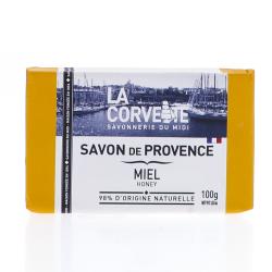 LA CORVETTE Savon pain Miel 100g