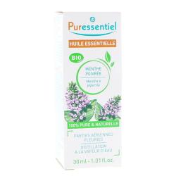 PURESSENTIEL Huile essentielle menthe poivrée bio flacon 30ml