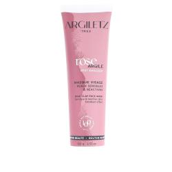 Masque argile rose 100 ml – peaux sensibles
