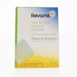 Revamil - 5 Tulles imprégnées 5x5cm