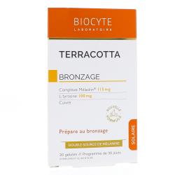 BIOCYTE Terracotta Bronzage 90 gélules Boîte de 30 comprimés