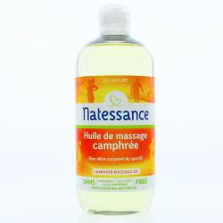 NATESSANCE Huile de massage camphrée flacon 500 ml