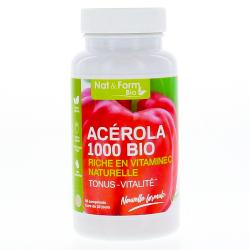 Acérola 1000 Bio - 30 comprimés
