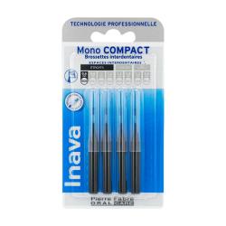 INAVA Brossettes interdentaires ISO0 étroits 0.6mm pack de 4