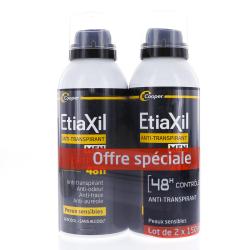 ETIAXIL MEN AEROSOL LOT 2X150ML