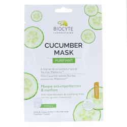 BIOCYTE Cosm&eacute;tique - Cucumber mask purifiant sachet de 1 masque de 10g