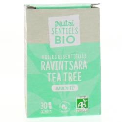 NUTRI'SENTIELS BIO Ravintsara Tea Tree 30 gélules