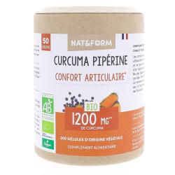 NAT&FORM ECO RESP Curcuma+Pip&eacute;r Bio G&eacute;l B/200