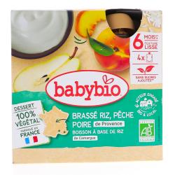 BABYBIO GOURDE BRASSE RIZ PE