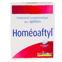 Hom&eacute;oaftyl 60 comprim&eacute;s &agrave; sucer