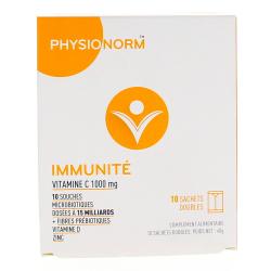 IMMUBIO Physionorm Immunité 10 sachets doubles