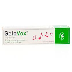 GeloVox Pastilles pour la Gorge 20 pastilles