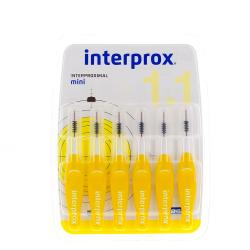 Interproximal mini 1.1 - 6 brossettes interdentaires