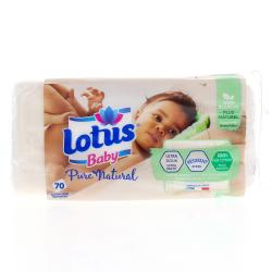 LOTUS CARRE COTON NAT X70