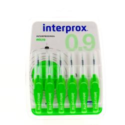 Interproximal micro 0.9 - 6 brossettes interdentaires