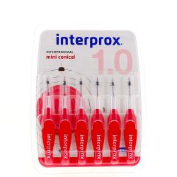 INTERPROX - Mini Conical 1.0 6 Brossettes