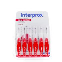 INTERPROX - Mini Conical 1.0 6 Brossettes