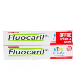 FLUOCARIL DENT KIDS 0/6 FRAIS 75ML DUO