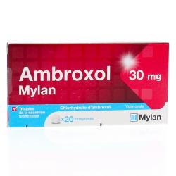AMBROXOL MYL 30MG CPR BT20