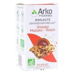 ARKOGELULES SHIITAKE MAITAKE REISHI 40GEL