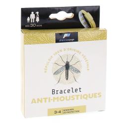 PHARMAVOYAGE Bracelet anti-moustiques Couleur Ivoire