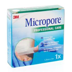 MICROPORE SPARADRAP 5MX1.25C
