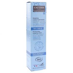 CATTIER - Crème & Soin Hydratant Sleeping Crème de Nuit Hydratante Bio 50ml