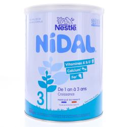 NESTLE Nidal Lait de croissance 3&egrave;me &acirc;ge 800g