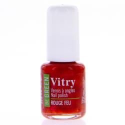 VITRY VERNIS BE GREEN ROUGE FEU 6ML