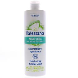 NATESSANCE Eau micellaire hydratante Aloé vera bio 400ml